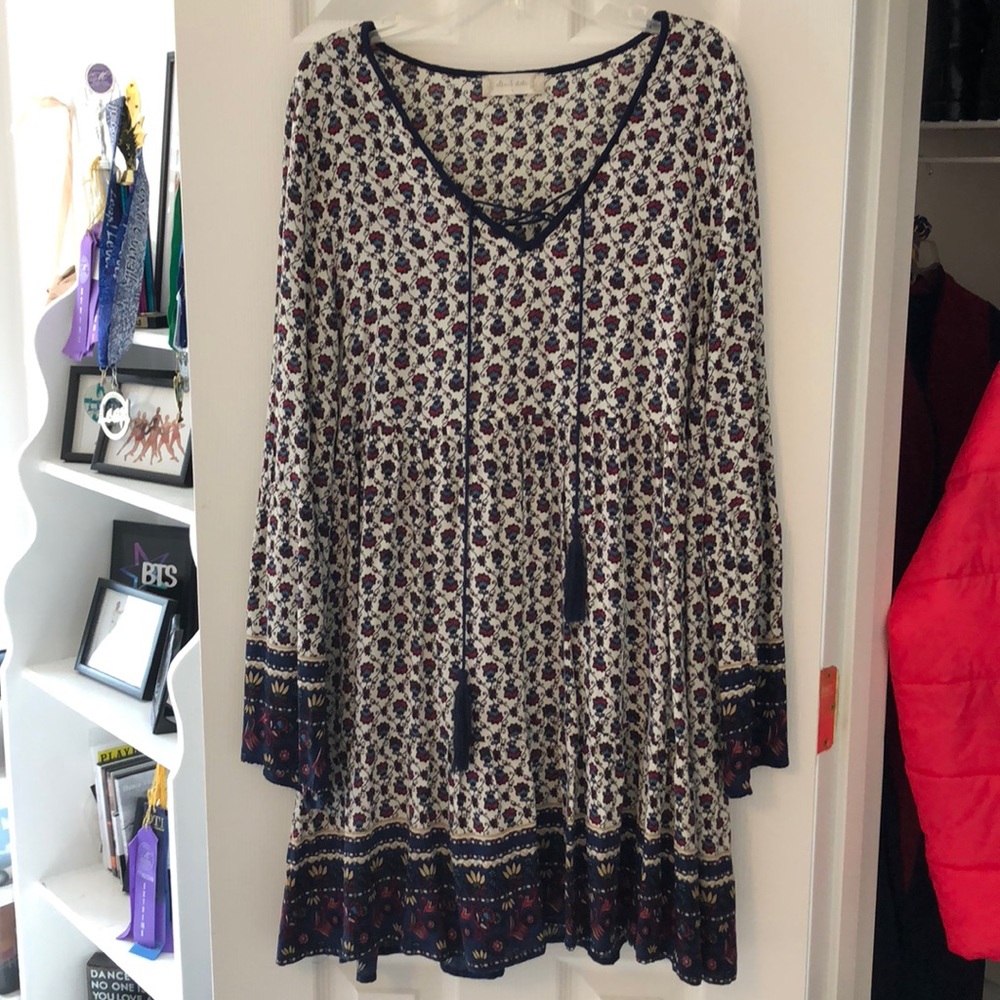 Altar’d State Printed Babydoll Dress